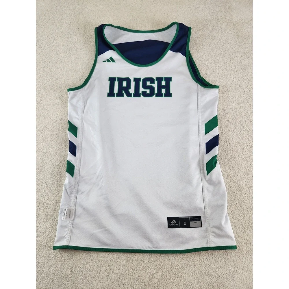 Adidas Notre Dame Fighting Irish Mens Tank Top Navy Size Small
